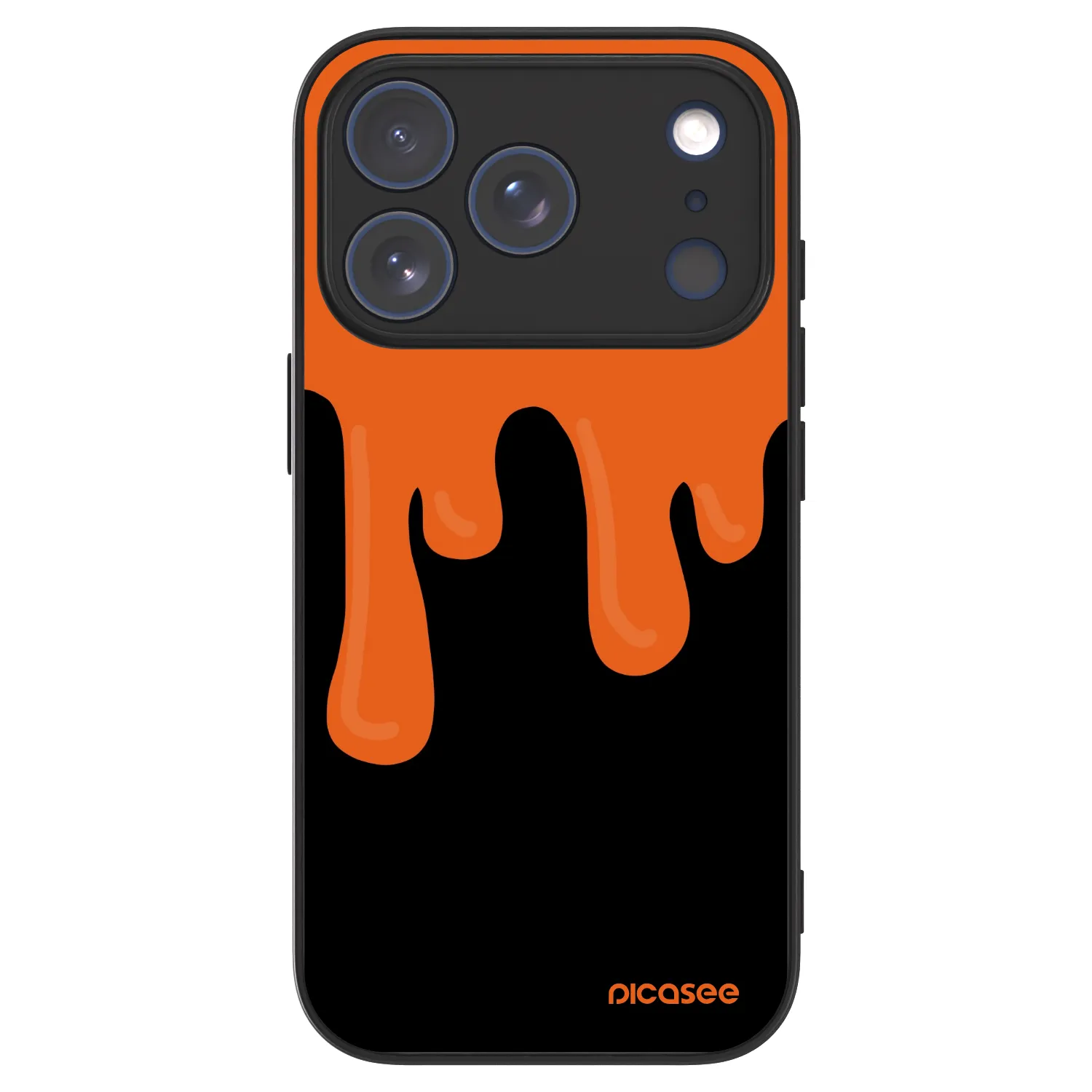 Picasee ULTIMATE CASE für Apple iPhone 17 Pro - Orange spooky
