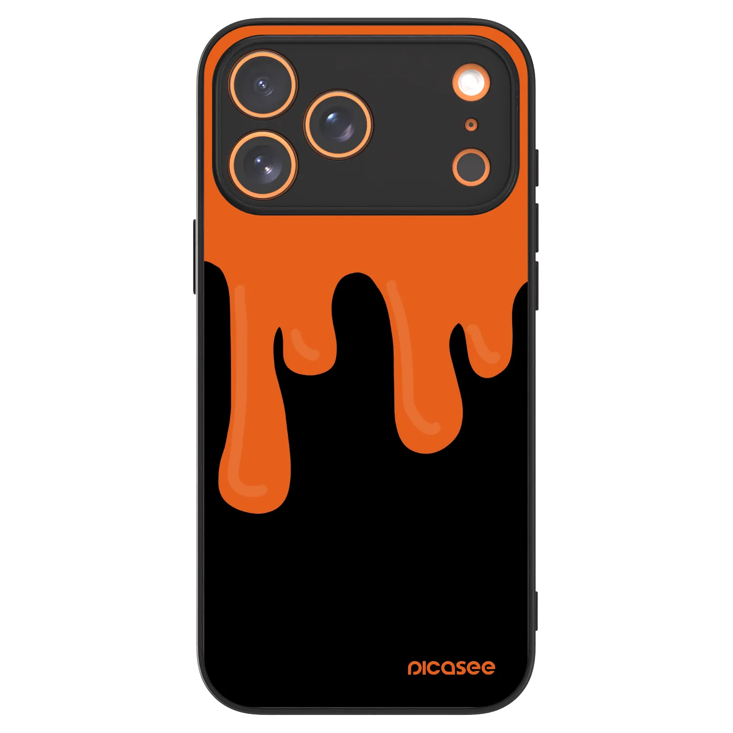 Picasee ULTIMATE CASE für Apple iPhone 17 Pro Max - Orange spooky