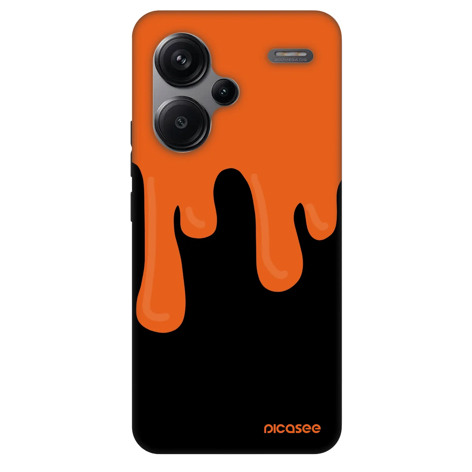 Picasee Fashion Case für Xiaomi Redmi Note 13 Pro+ 5G - Orange spooky