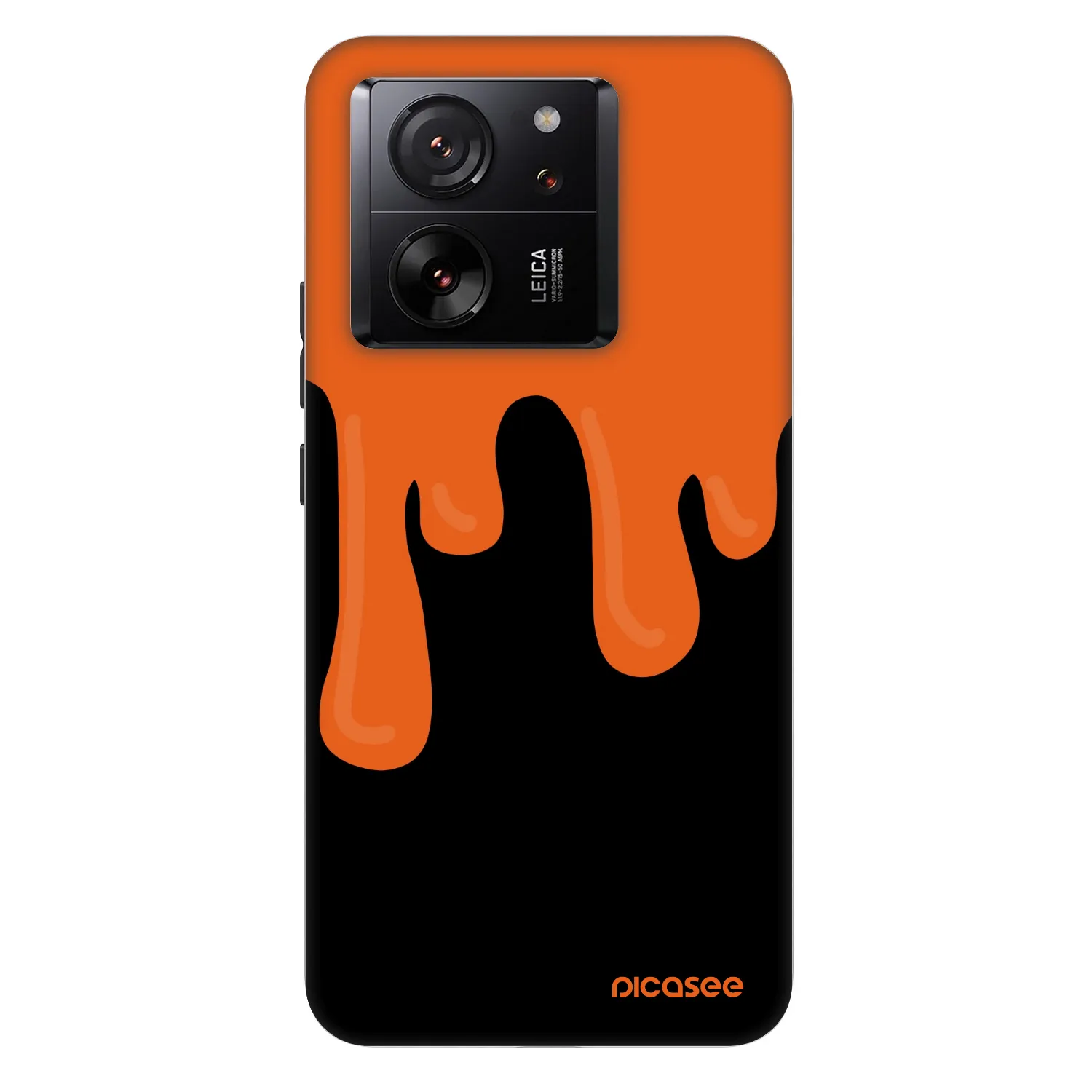 Picasee Fashion Case für Xiaomi 13T Pro - Orange spooky