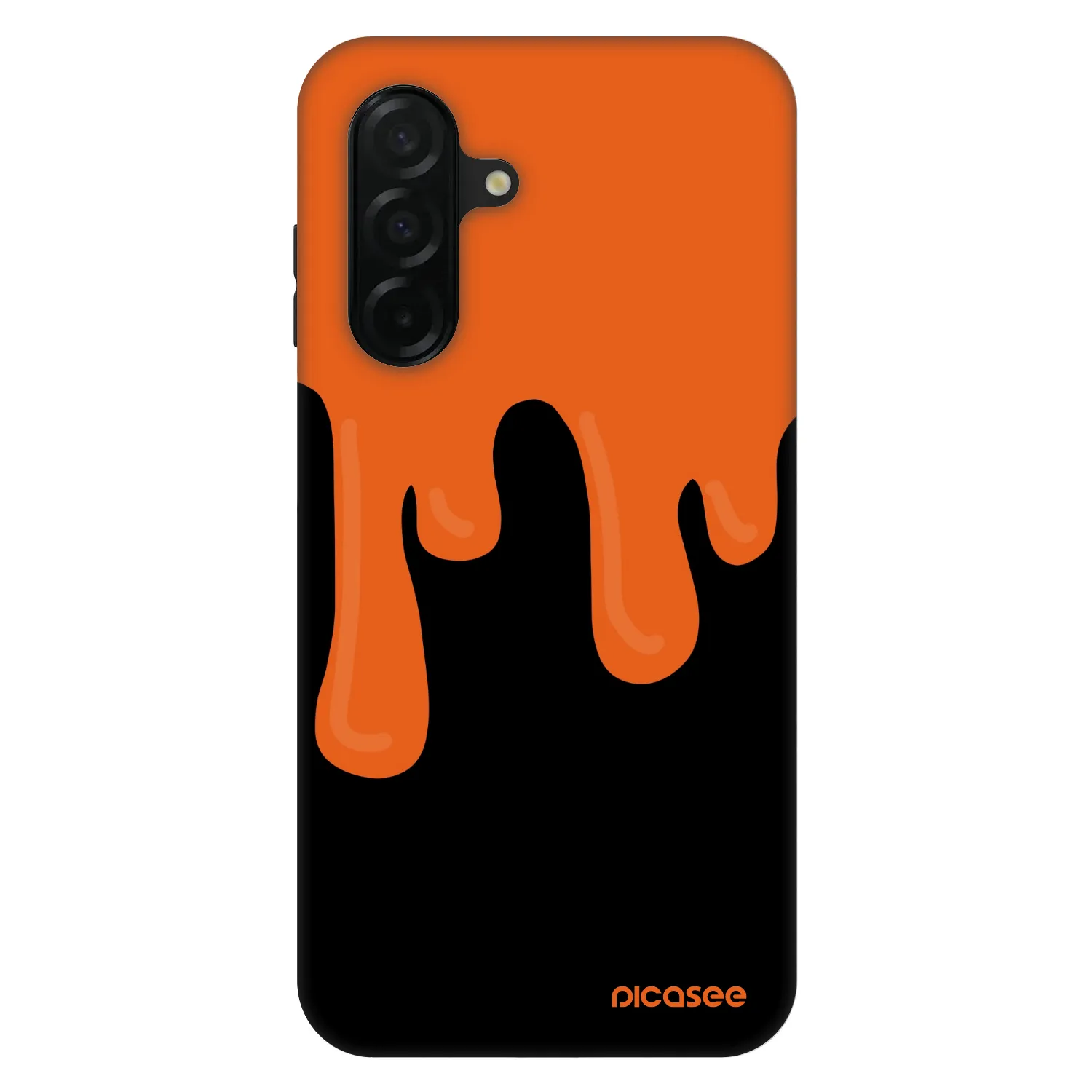 Picasee Fashion Case für Samsung Galaxy A26 5G A266B - Orange spooky