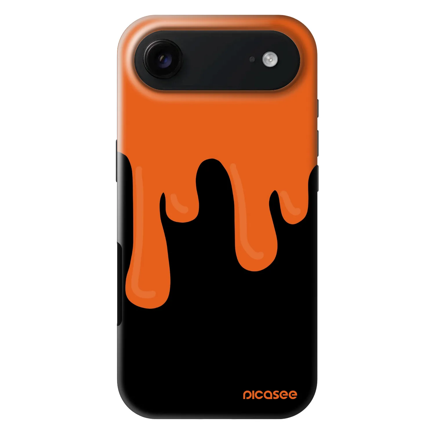 Picasee Fashion Case MagSafe für Apple iPhone Air - Orange spooky