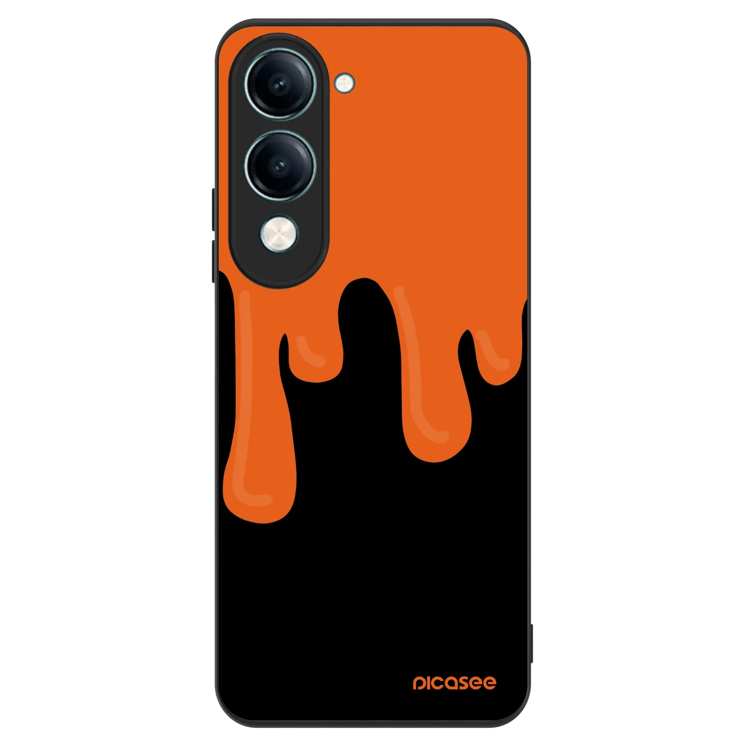Picasee ULTIMATE CASE für Vivo Y29s 5G - Orange spooky