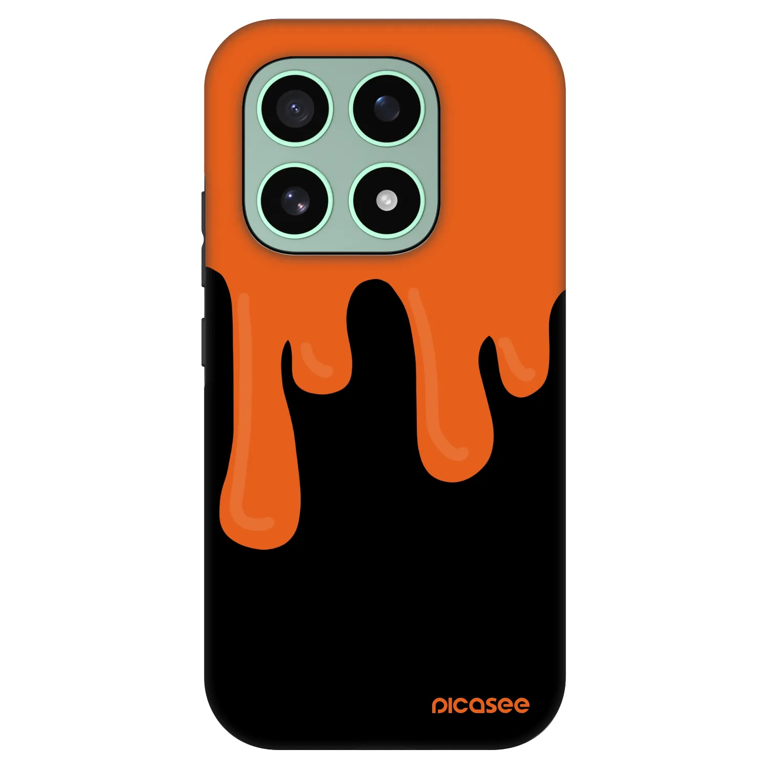 Picasee Fashion Case für Xiaomi 17 - Orange spooky