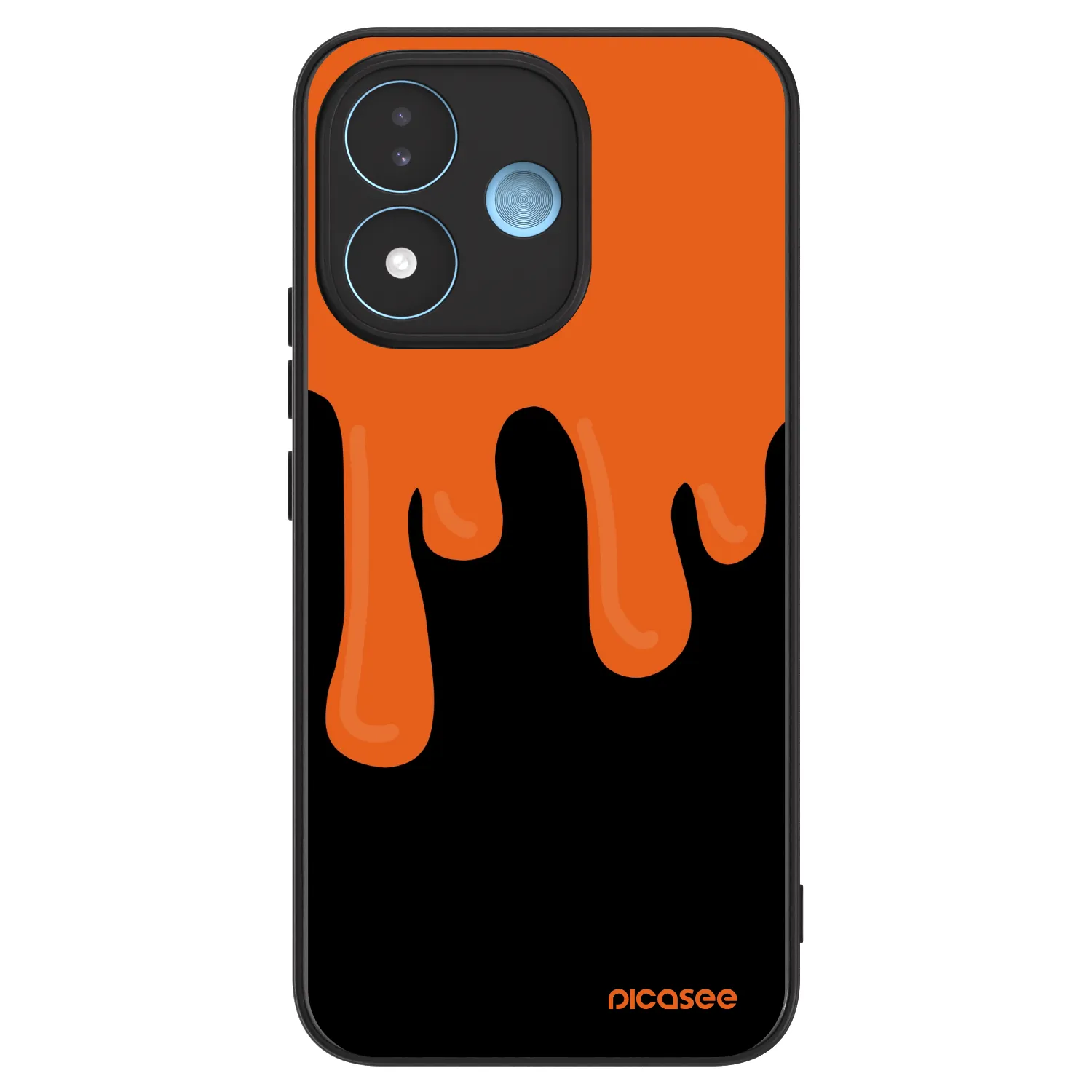 Picasee ULTIMATE CASE für Xiaomi Redmi Note 17 5G - Orange spooky