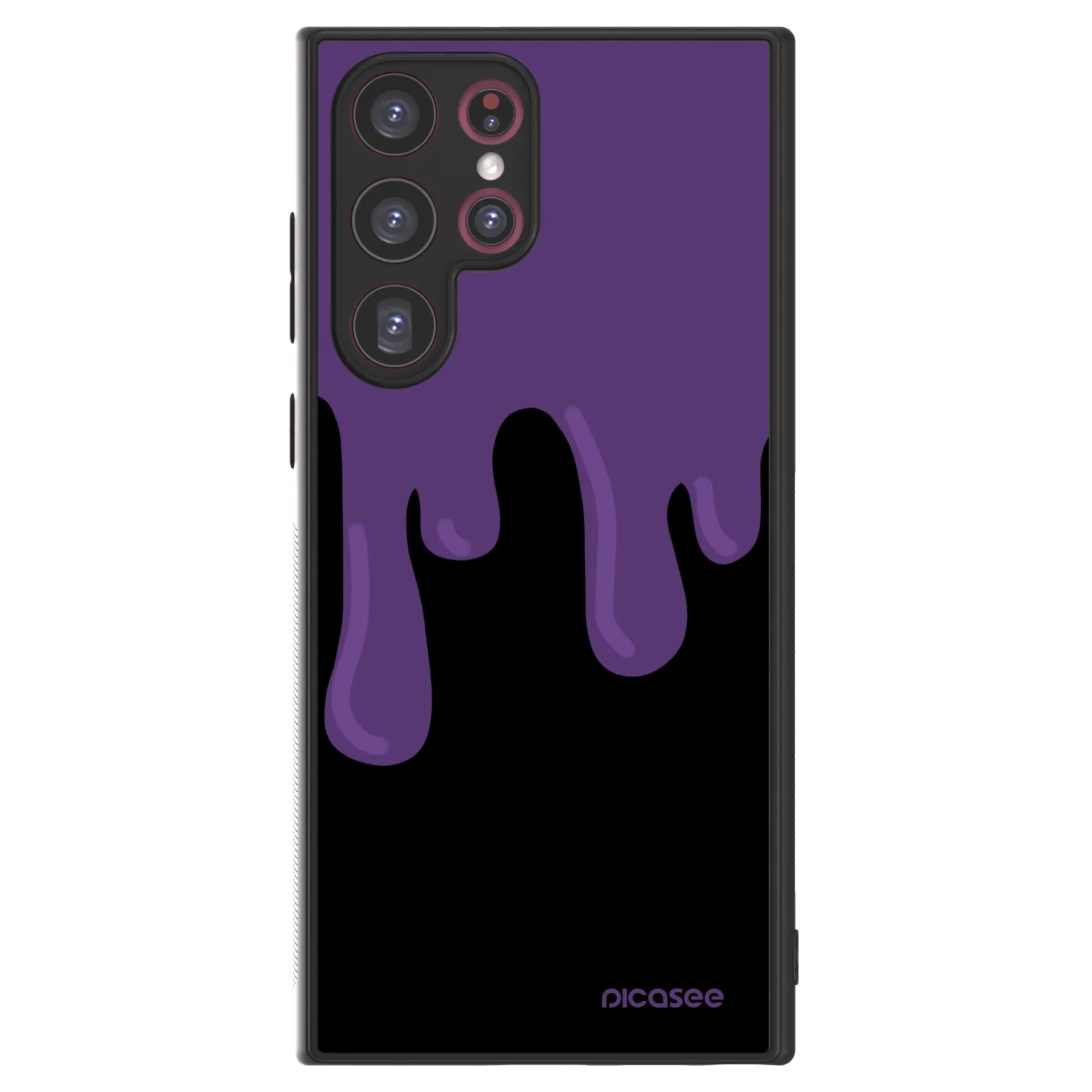 Picasee ULTIMATE CASE PowerShare für Samsung Galaxy S22 Ultra 5G - Purple spooky