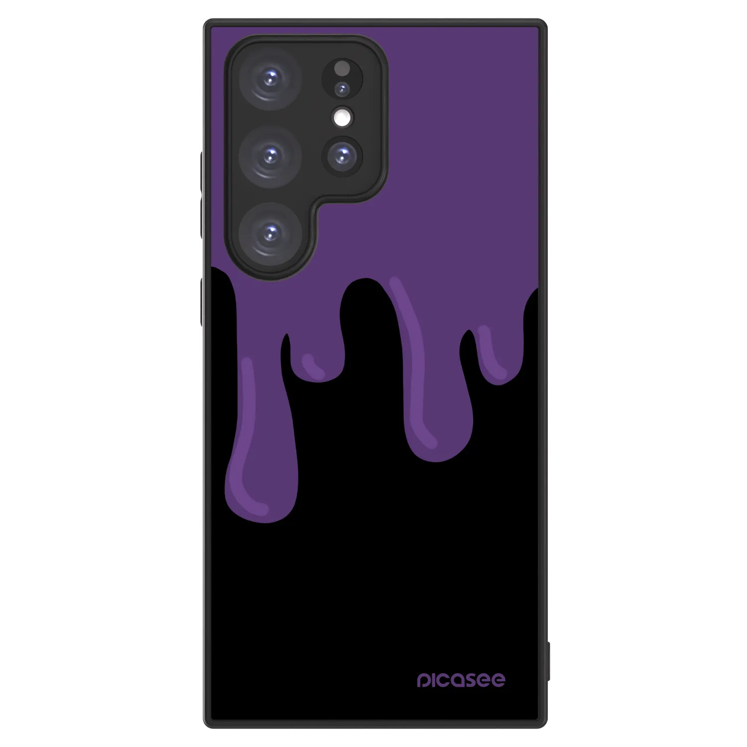 Picasee ULTIMATE CASE PowerShare für Samsung Galaxy S23 Ultra 5G - Purple spooky