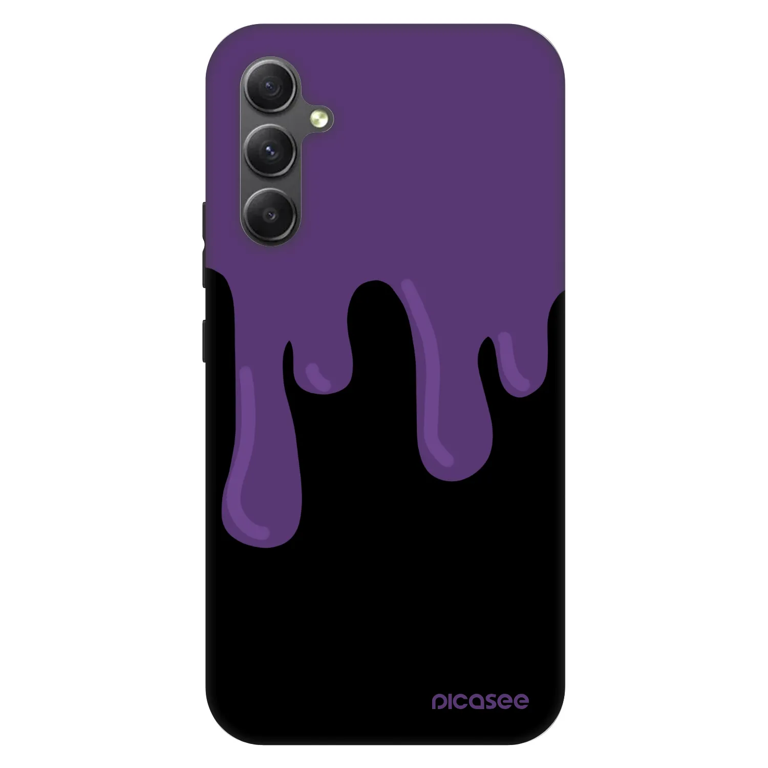 Picasee Fashion Case für Samsung Galaxy A34 5G A346B - Purple spooky