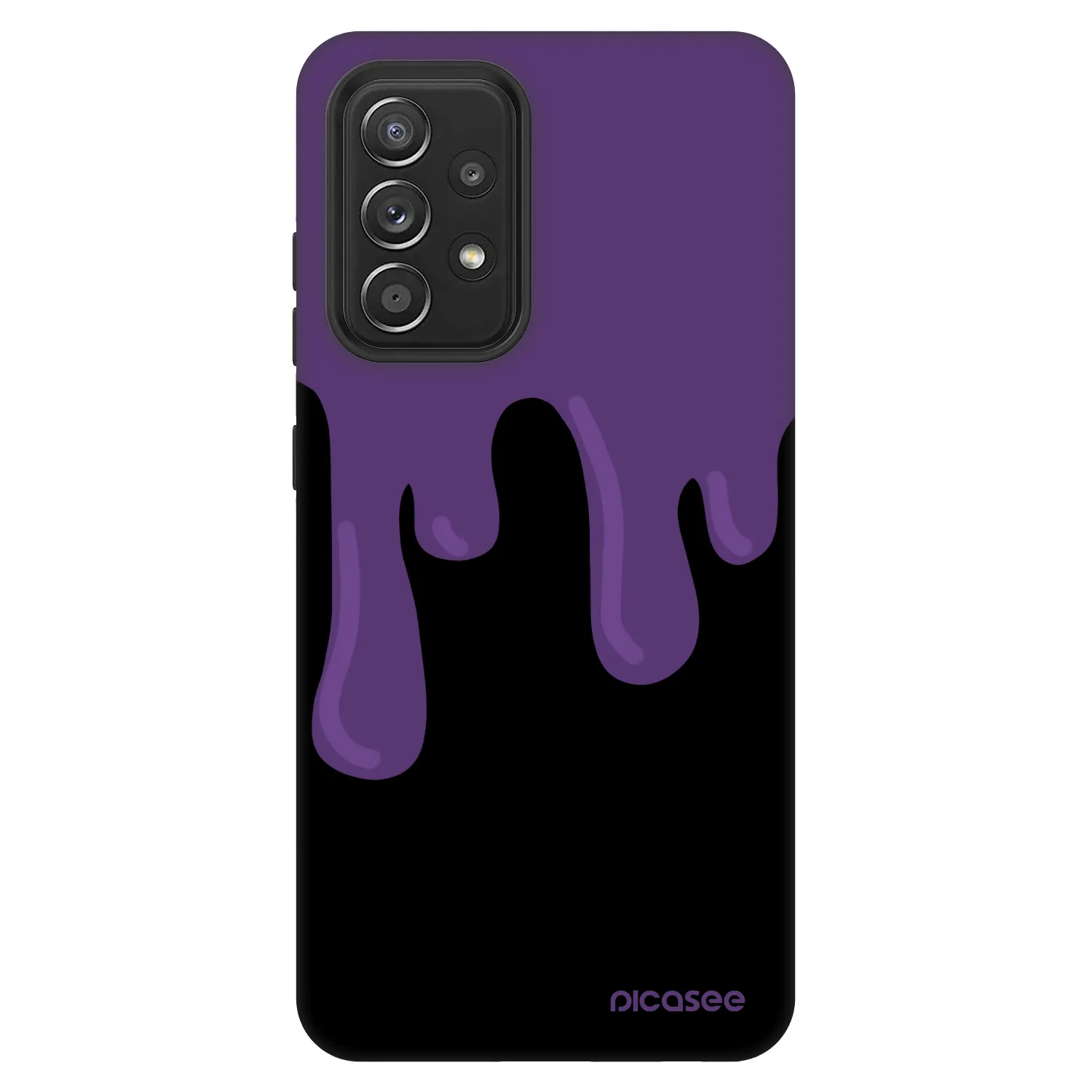 Picasee Fashion Case für Samsung Galaxy A52 5G A525F - Purple spooky