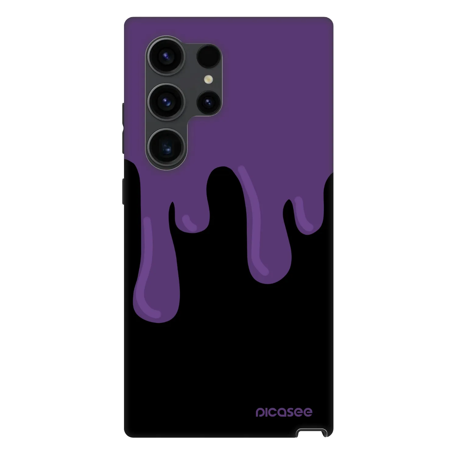 Picasee Fashion Case PowerShare pro Samsung Galaxy S24 Ultra S928B 5G - Purple spooky