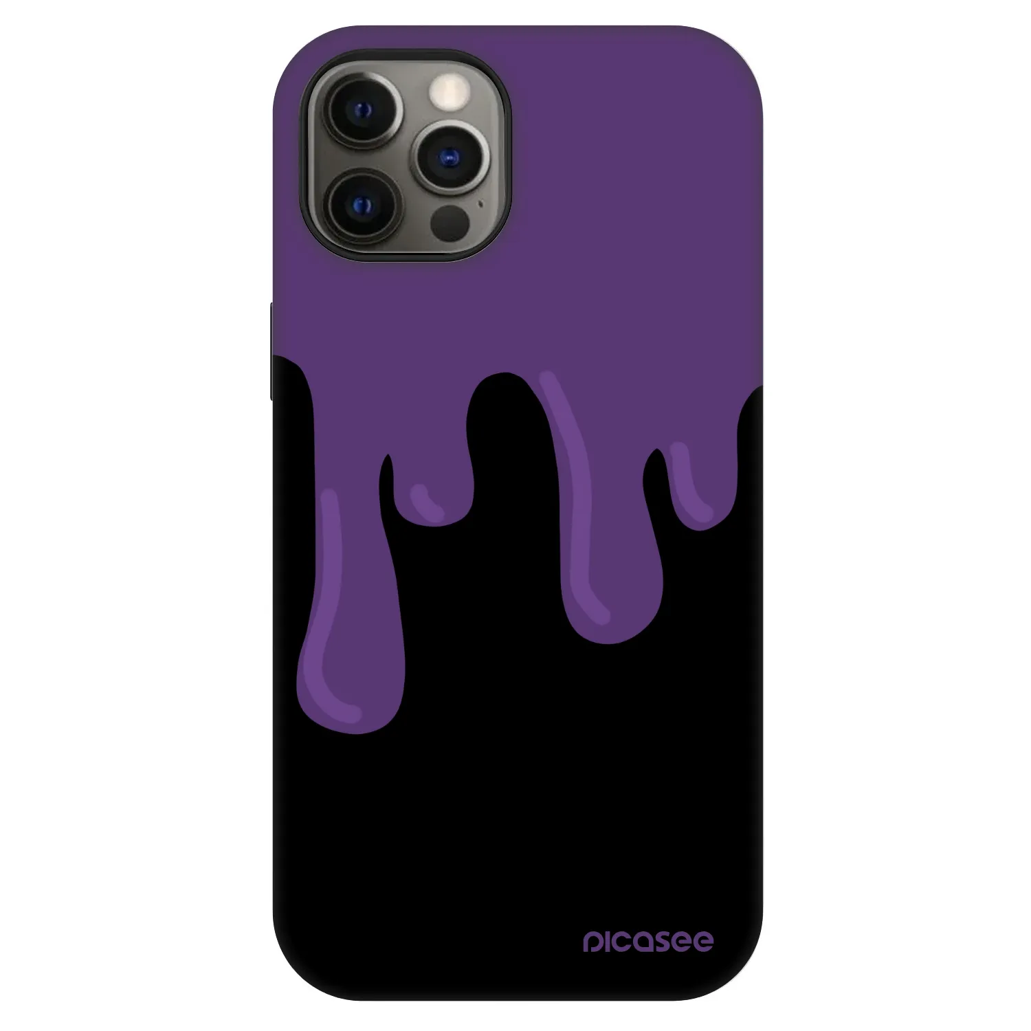 Picasee Fashion Case MagSafe für Apple iPhone 12 Pro - Purple spooky