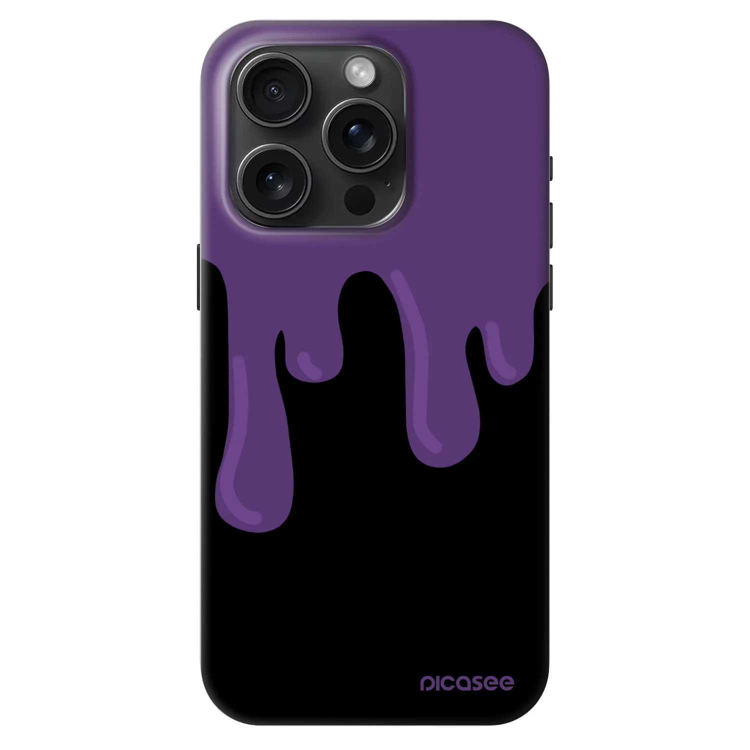 Picasee Fashion Case MagSafe für Apple iPhone 15 Pro - Purple spooky