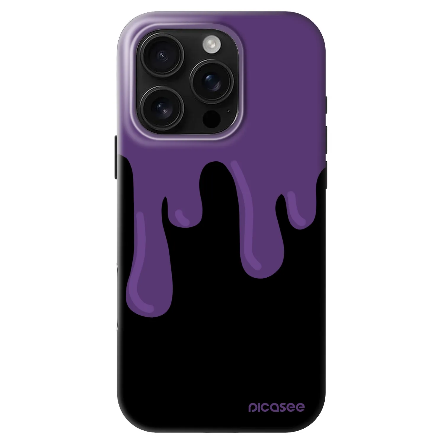Picasee Fashion Case MagSafe für Apple iPhone 16 Pro - Purple spooky