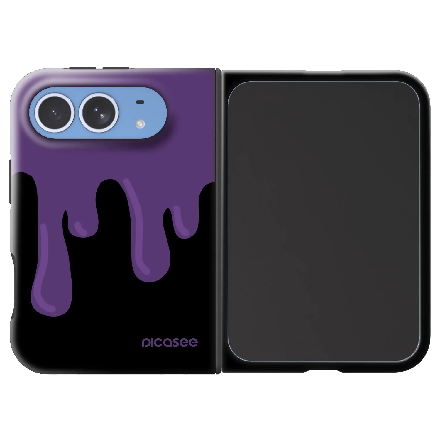 Picasee Fashion Case MagSafe für Apple iPhone Duo - Purple spooky