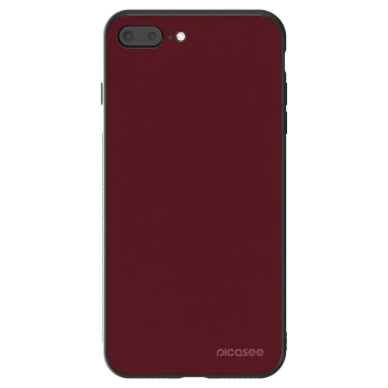 Hülle für Apple iPhone 8 Plus - Burgundy red