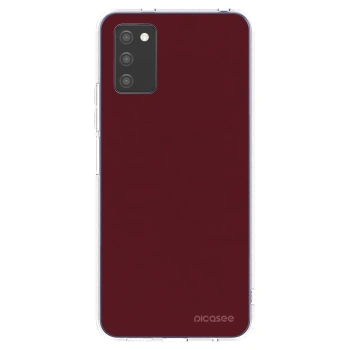 Hülle für Samsung Galaxy A02s A025G - Burgundy red