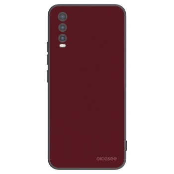 Hülle für Vivo Y20s - Burgundy red