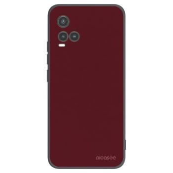 Hülle für Vivo Y33s - Burgundy red