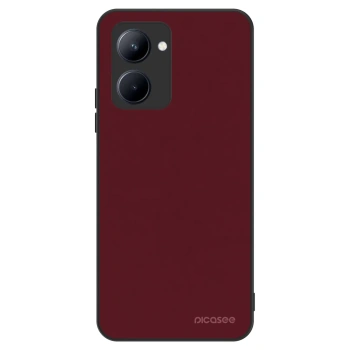 Hülle für Realme C33 (2023) - Burgundy red