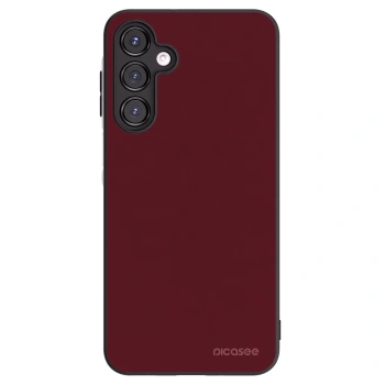 Picasee Samsung Galaxy A16 5G Hülle - Schwarzes Silikon - Burgundy red