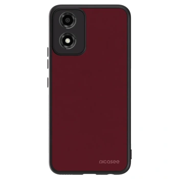 Hülle für Motorola Moto E14 - Burgundy red
