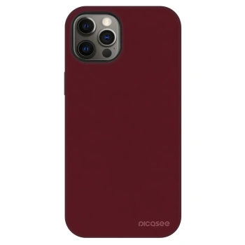 Hülle für Apple iPhone 12 Pro - Burgundy red