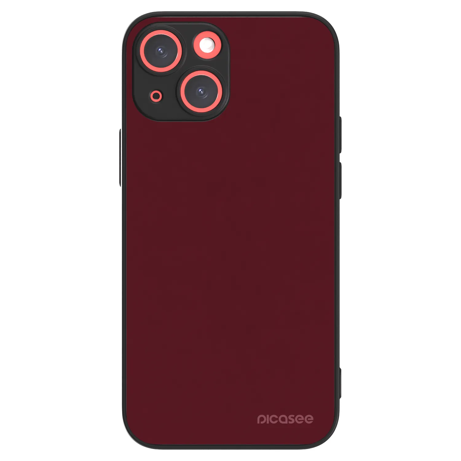 Picasee ULTIMATE CASE MagSafe für Apple iPhone 13 mini - Burgundy red