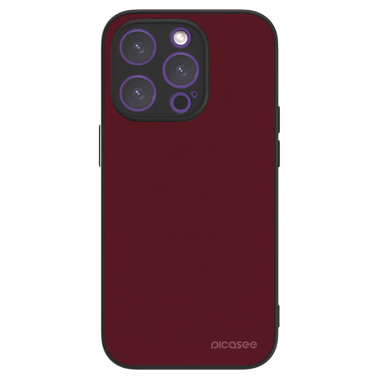 Picasee ULTIMATE CASE MagSafe für Apple iPhone 14 Pro - Burgundy red
