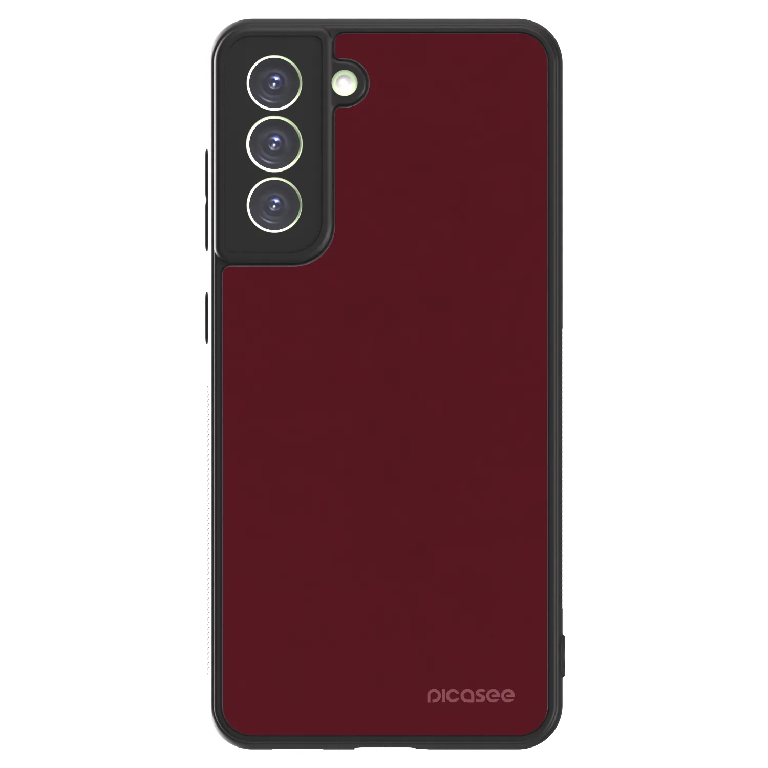 Picasee ULTIMATE CASE PowerShare für Samsung Galaxy S21 FE 5G - Burgundy red