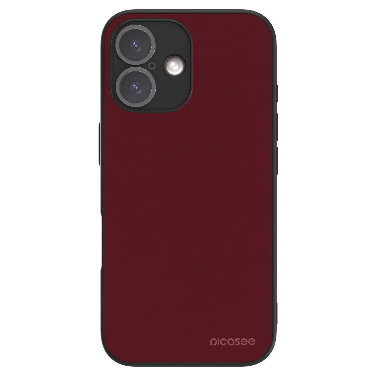 Picasee ULTIMATE CASE MagSafe für Apple iPhone 16 - Burgundy red