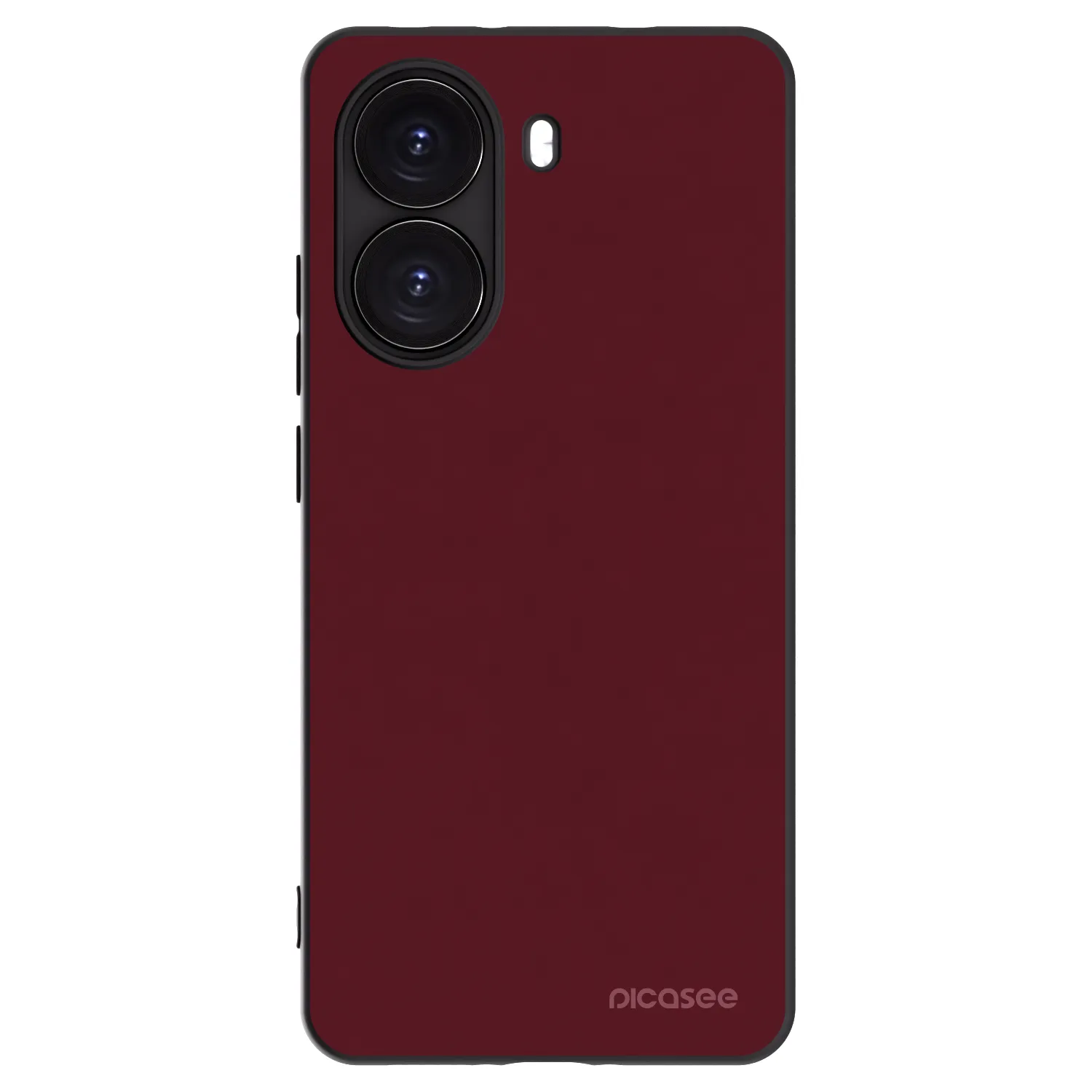 Picasee Xiaomi Poco X7 Pro 5G Hülle - Schwarzes Silikon - Burgundy red