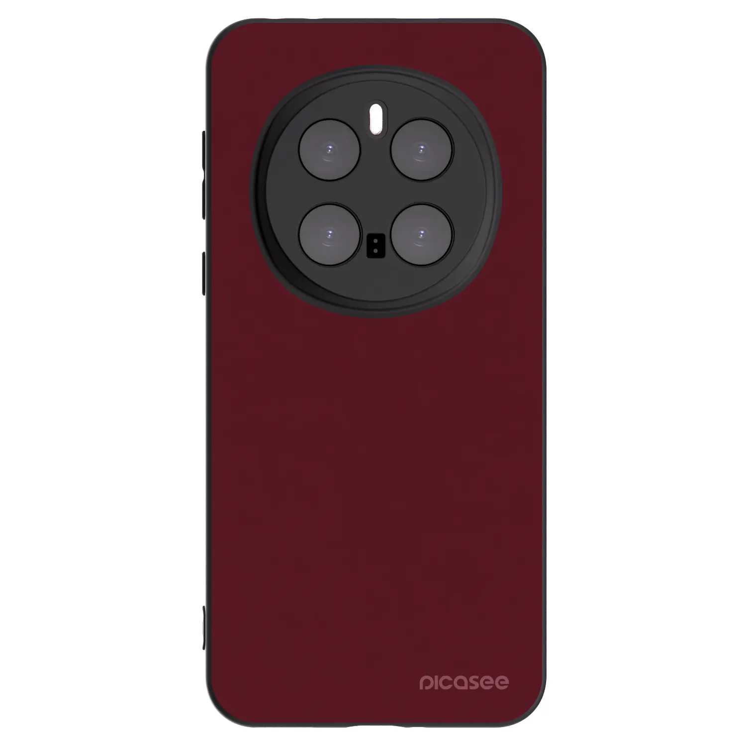 Picasee Honor Magic7 Pro 5G Hülle - Schwarzes Silikon - Burgundy red