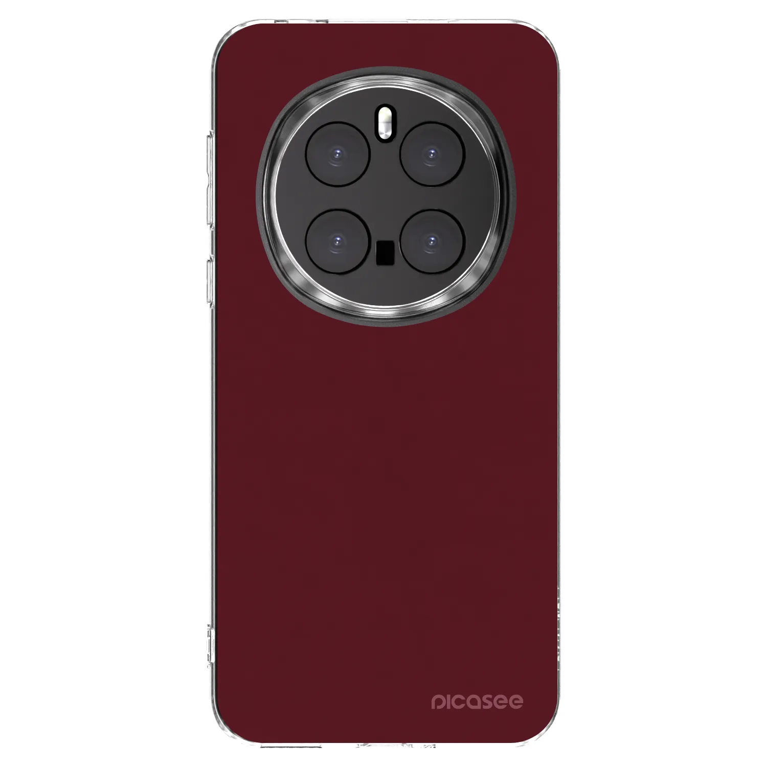 Picasee Honor Magic7 Pro 5G Hülle - Transparentes Silikon - Burgundy red