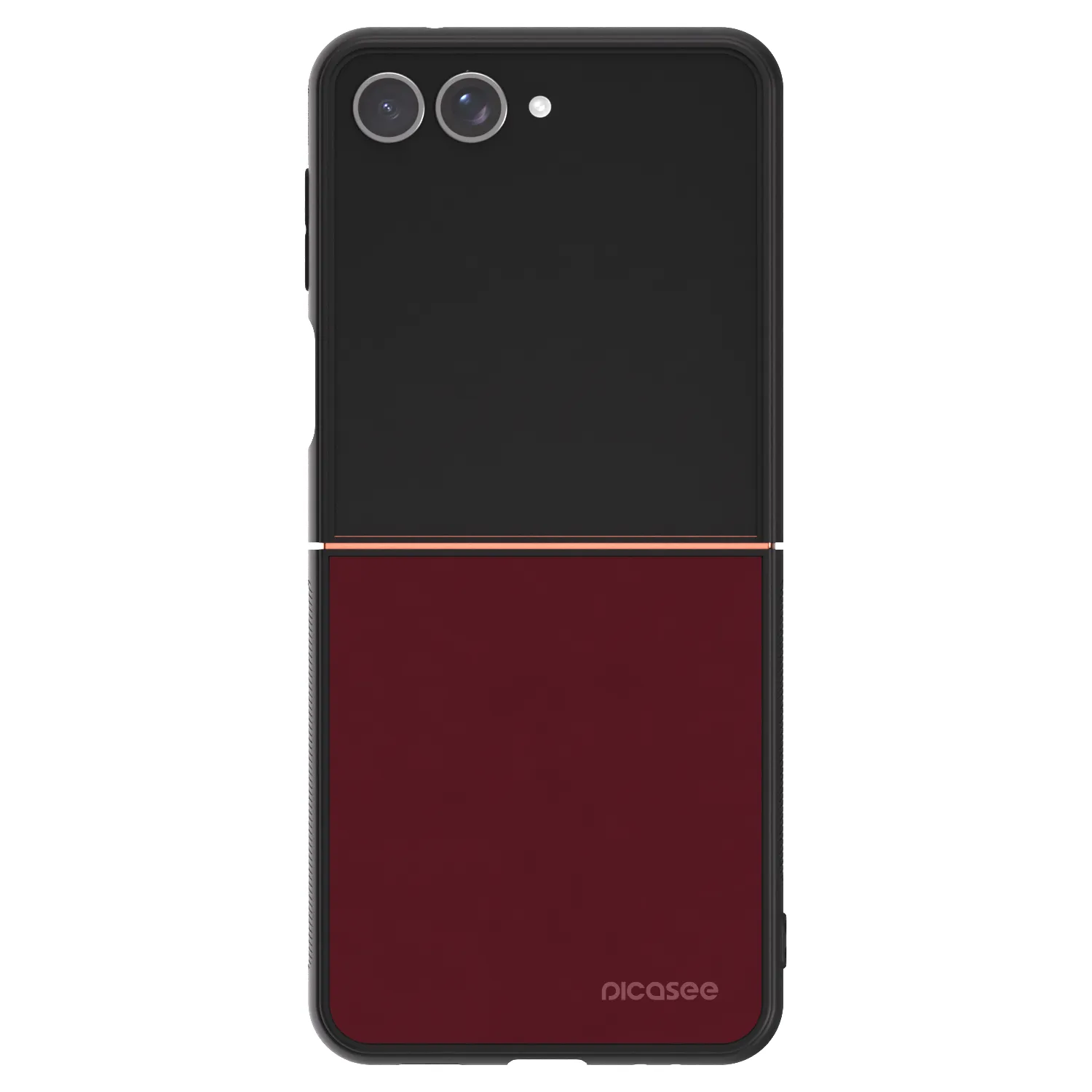 Picasee ULTIMATE CASE für Samsung Galaxy Z Flip7 5G - Burgundy red