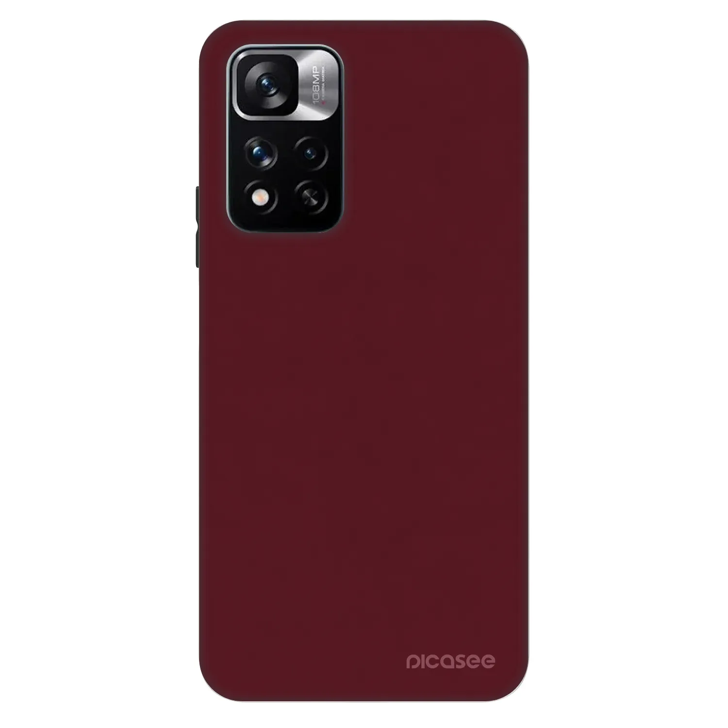 Picasee Fashion Case für Xiaomi Redmi Note 11 Pro - Burgundy red