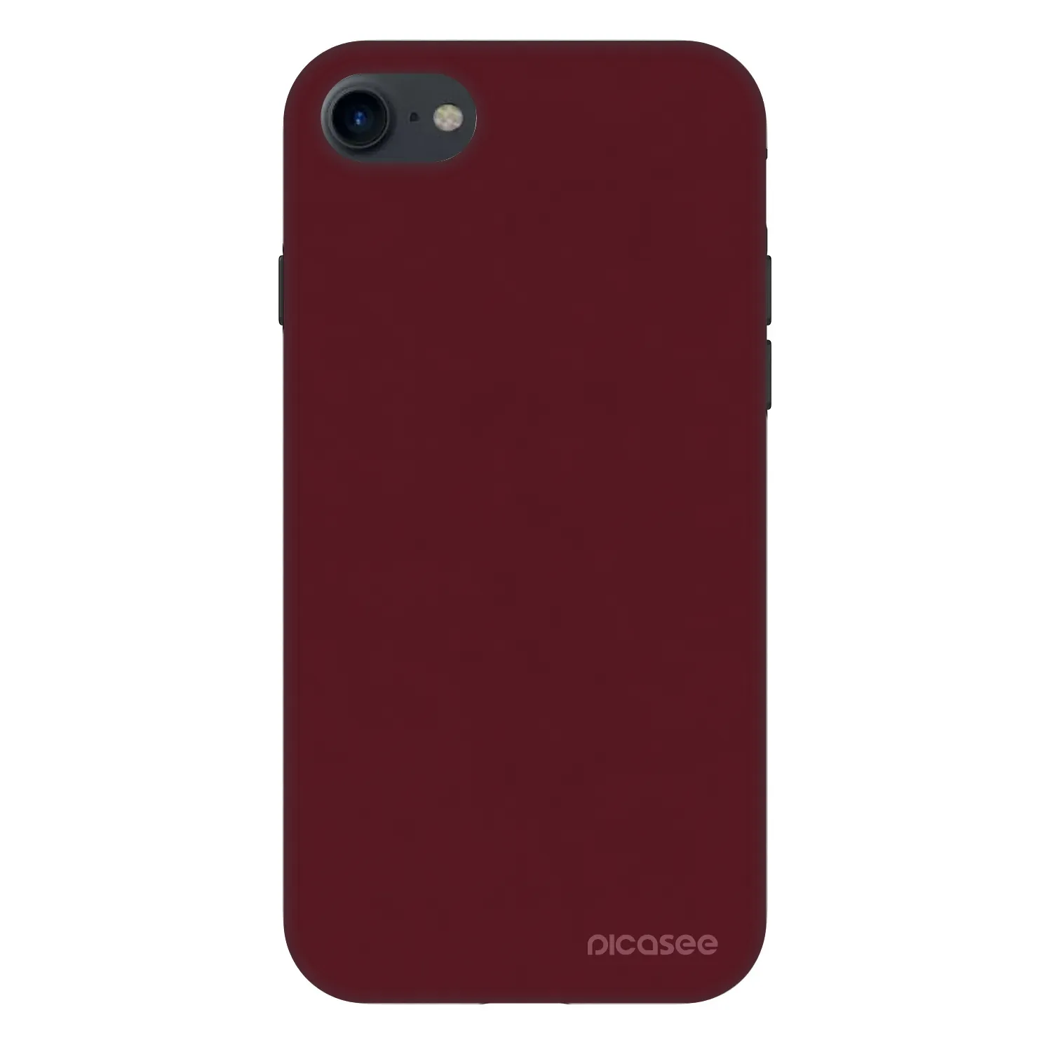 Picasee Fashion Case für Apple iPhone 7 - Burgundy red