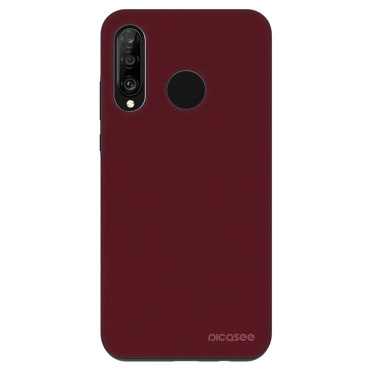 Picasee Fashion Case für Huawei P30 Lite - Burgundy red