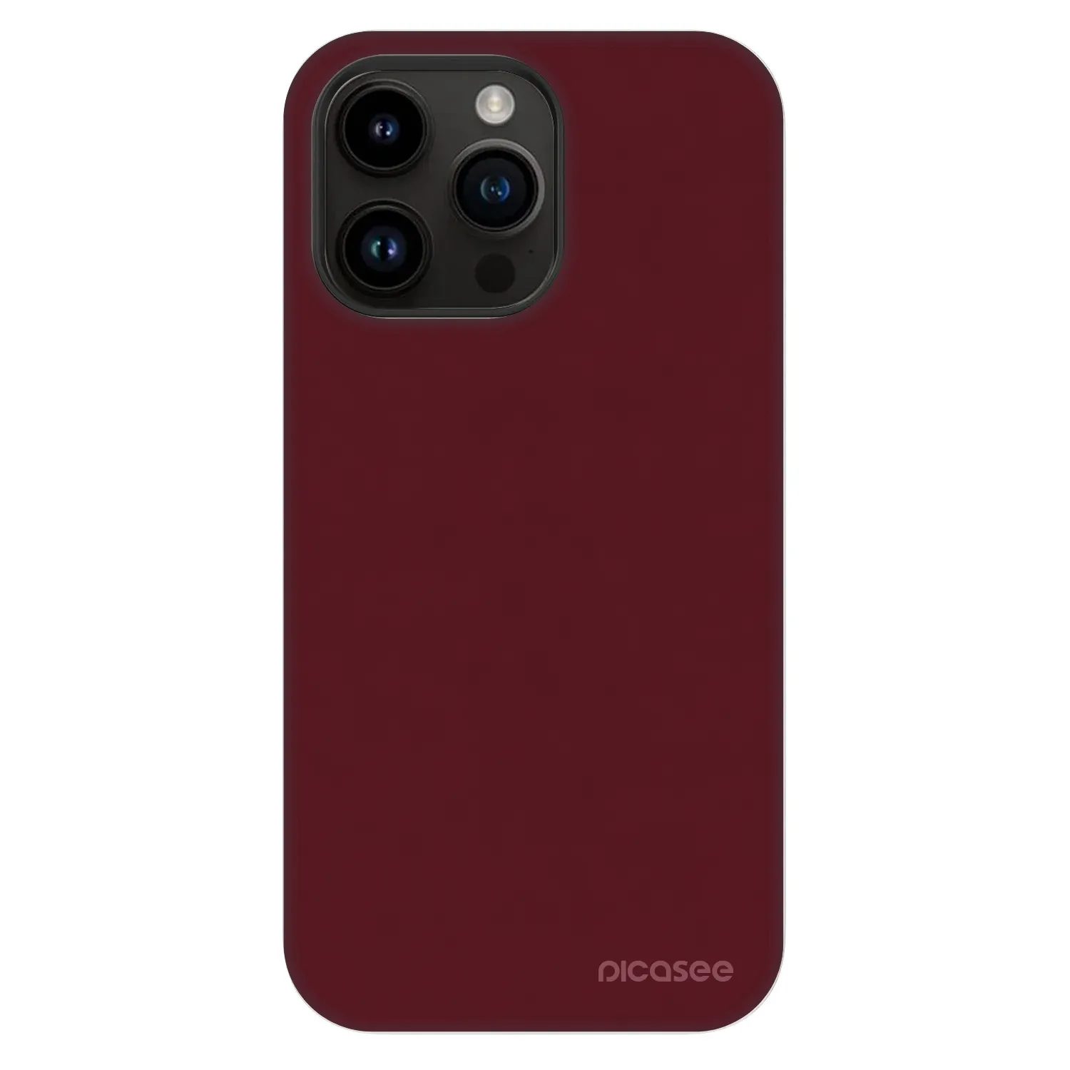 Picasee Fashion Case MagSafe für Apple iPhone 14 Pro Max - Burgundy red