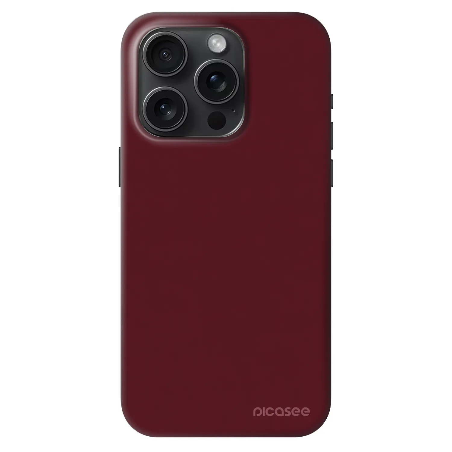 Picasee Fashion Case MagSafe für Apple iPhone 15 Pro - Burgundy red