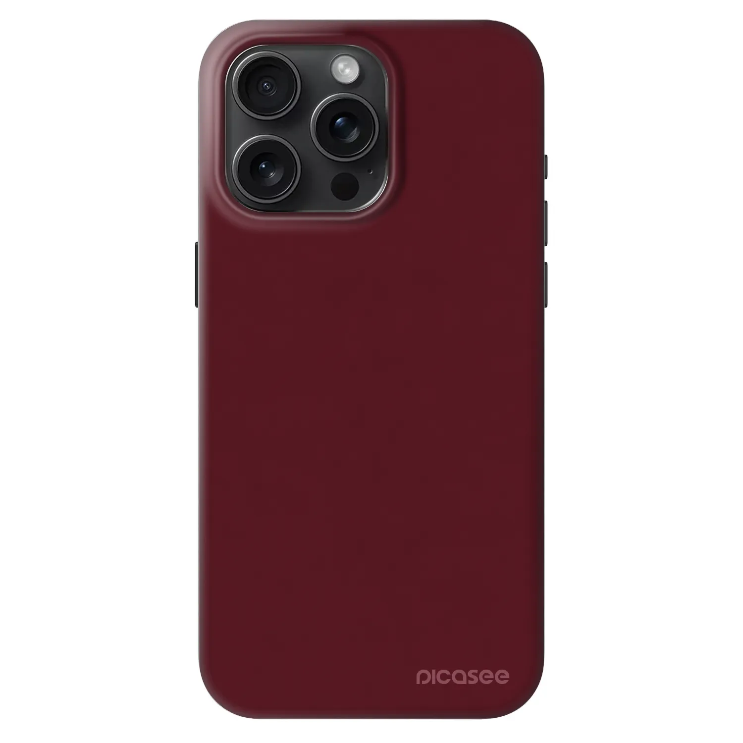 Picasee Fashion Case MagSafe für Apple iPhone 15 Pro Max - Burgundy red