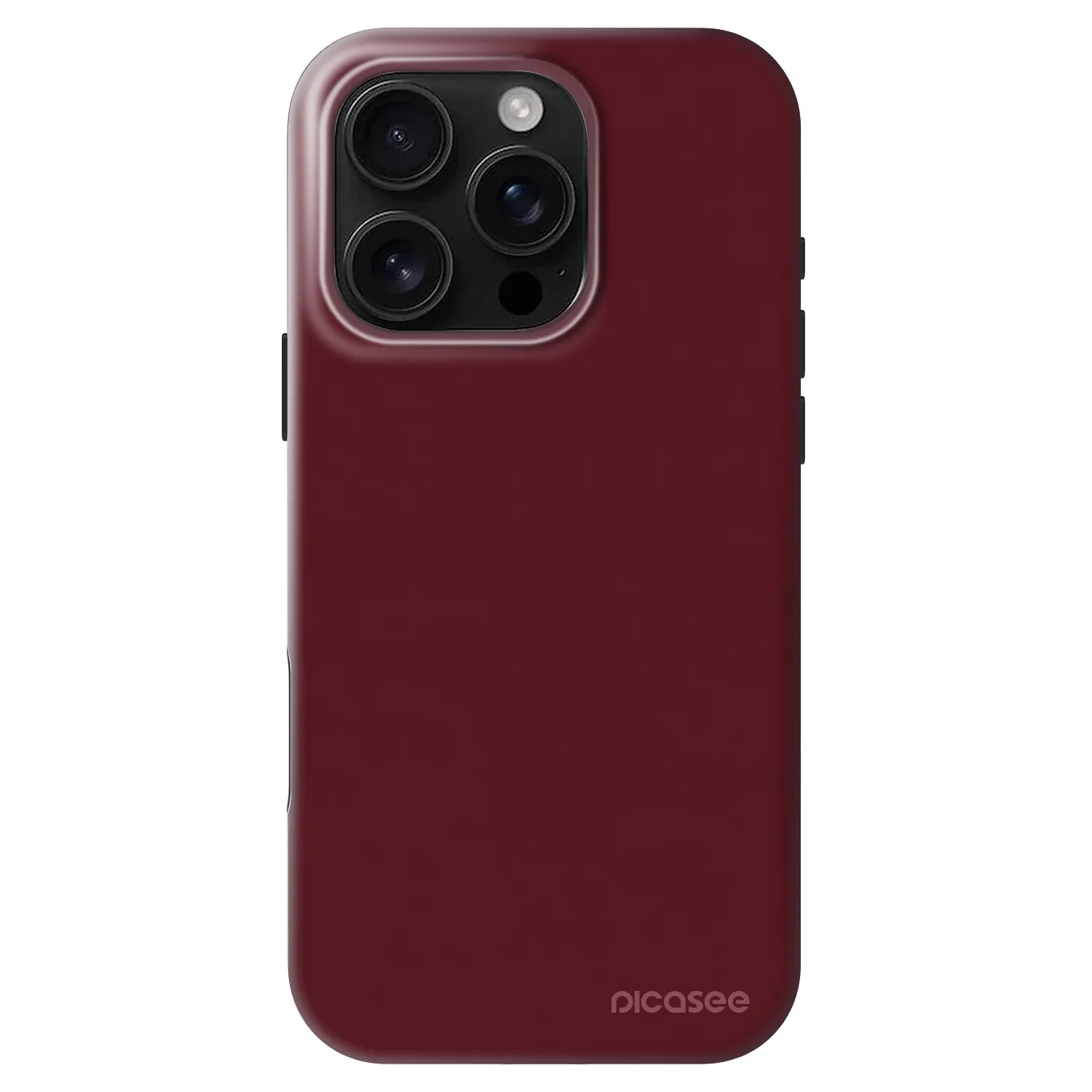 Picasee Fashion Case MagSafe für Apple iPhone 16 Pro - Burgundy red