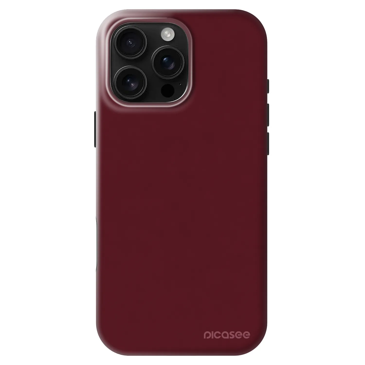 Picasee Fashion Case MagSafe für Apple iPhone 16 Pro Max - Burgundy red