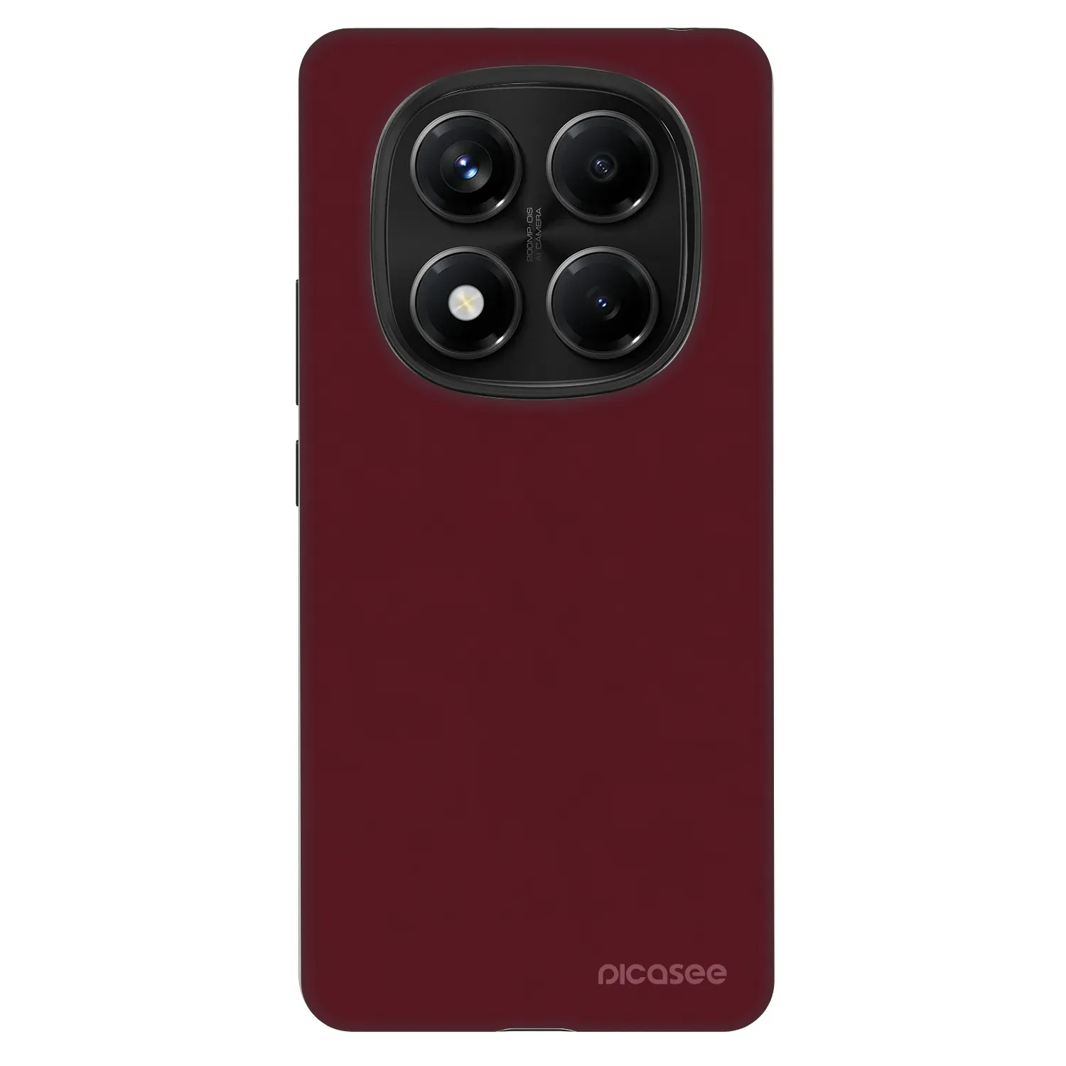 Picasee Fashion Case für Xiaomi Redmi Note 14 Pro 4G - Burgundy red