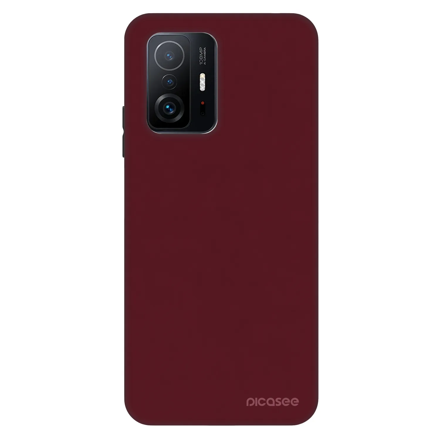Picasee Fashion Case für Xiaomi 11T - Burgundy red