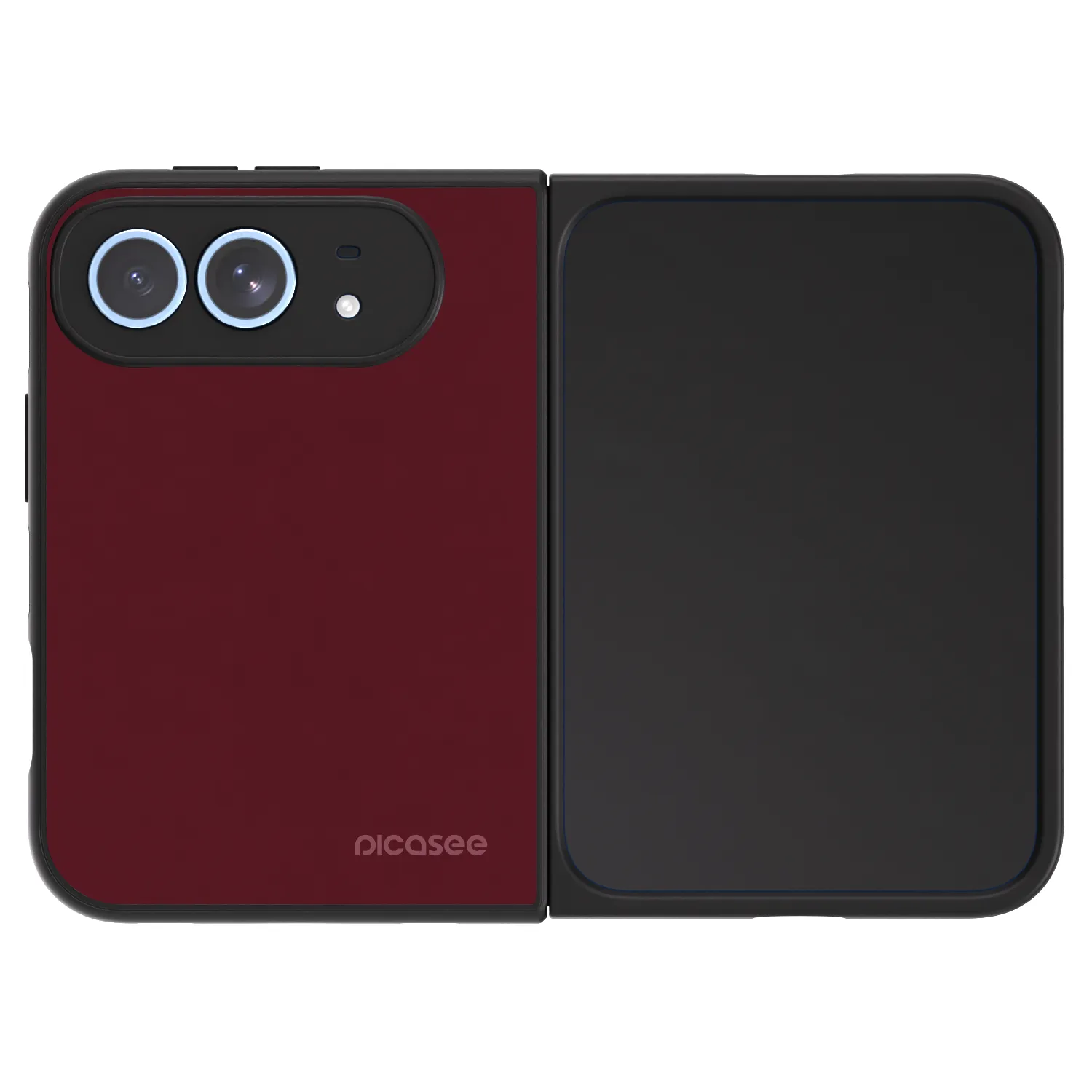 Picasee ULTIMATE CASE MagSafe für Apple iPhone Duo - Burgundy red