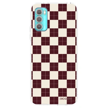 Picasee Motorola Moto G60 Hülle - Transparentes Silikon - Checked Away