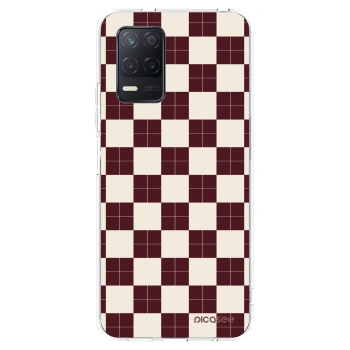 Picasee Realme 8 5G Hülle - Transparentes Silikon - Checked Away