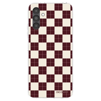 Picasee Samsung Galaxy A04s A047F Hülle - Transparentes Silikon - Checked Away