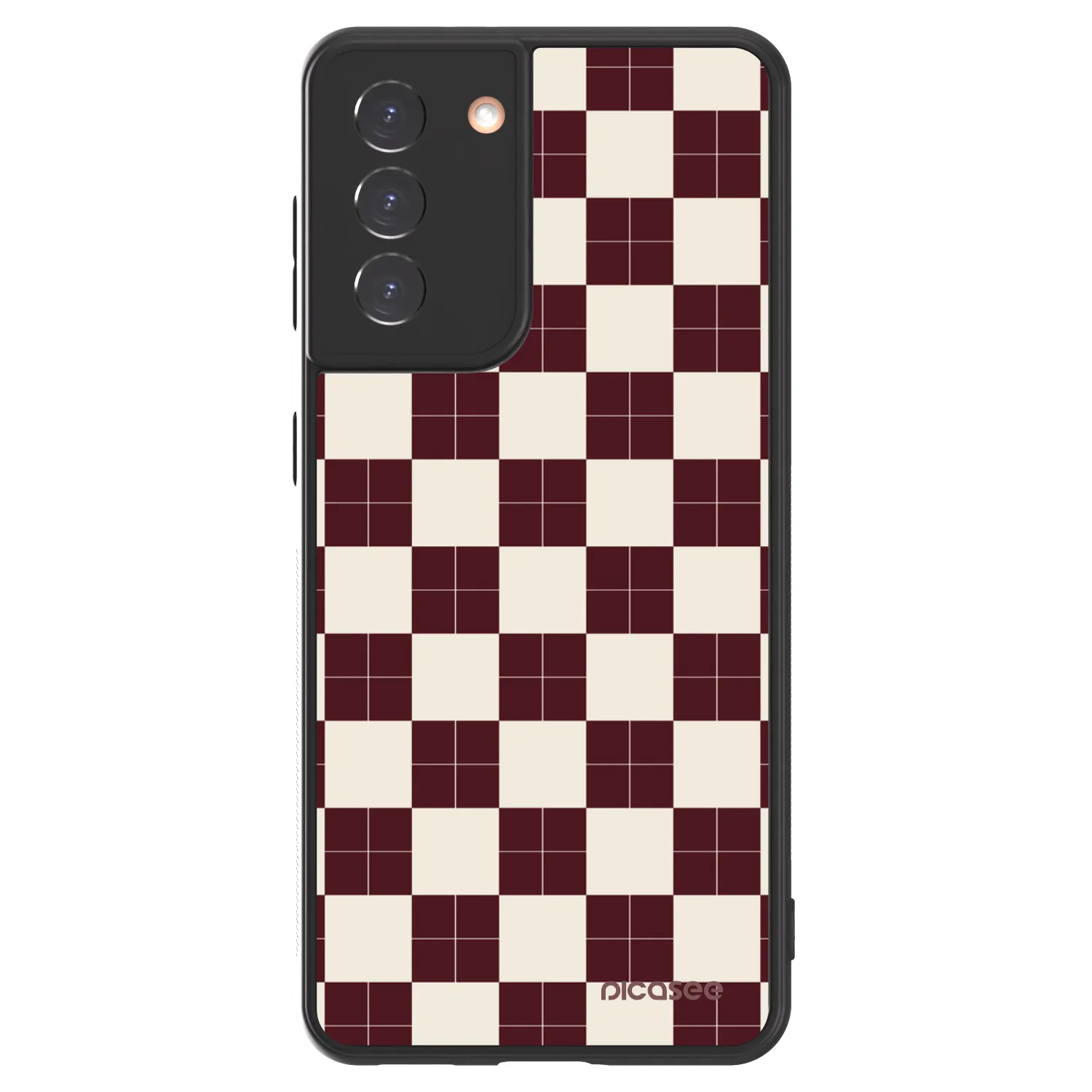 Picasee ULTIMATE CASE für Samsung Galaxy S21 5G G991B - Checked Away