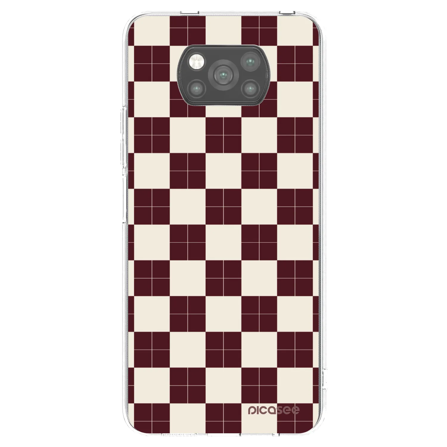 Picasee Xiaomi Poco X3 Pro Hülle - Schwarzes Silikon - Checked Away